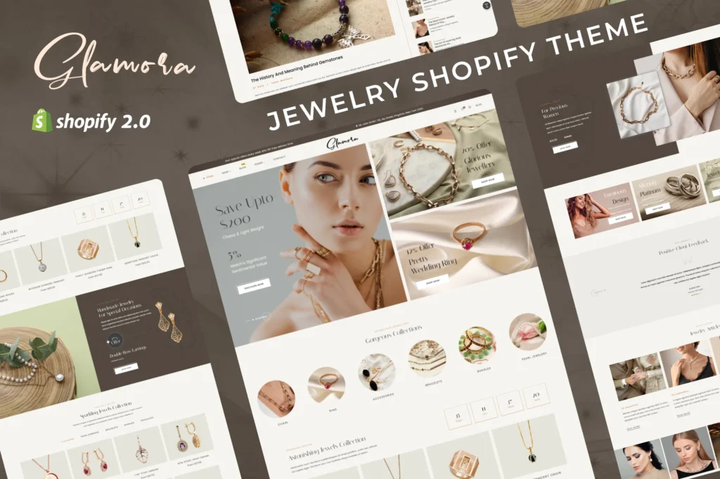 Glamora Jewelry Store Theme