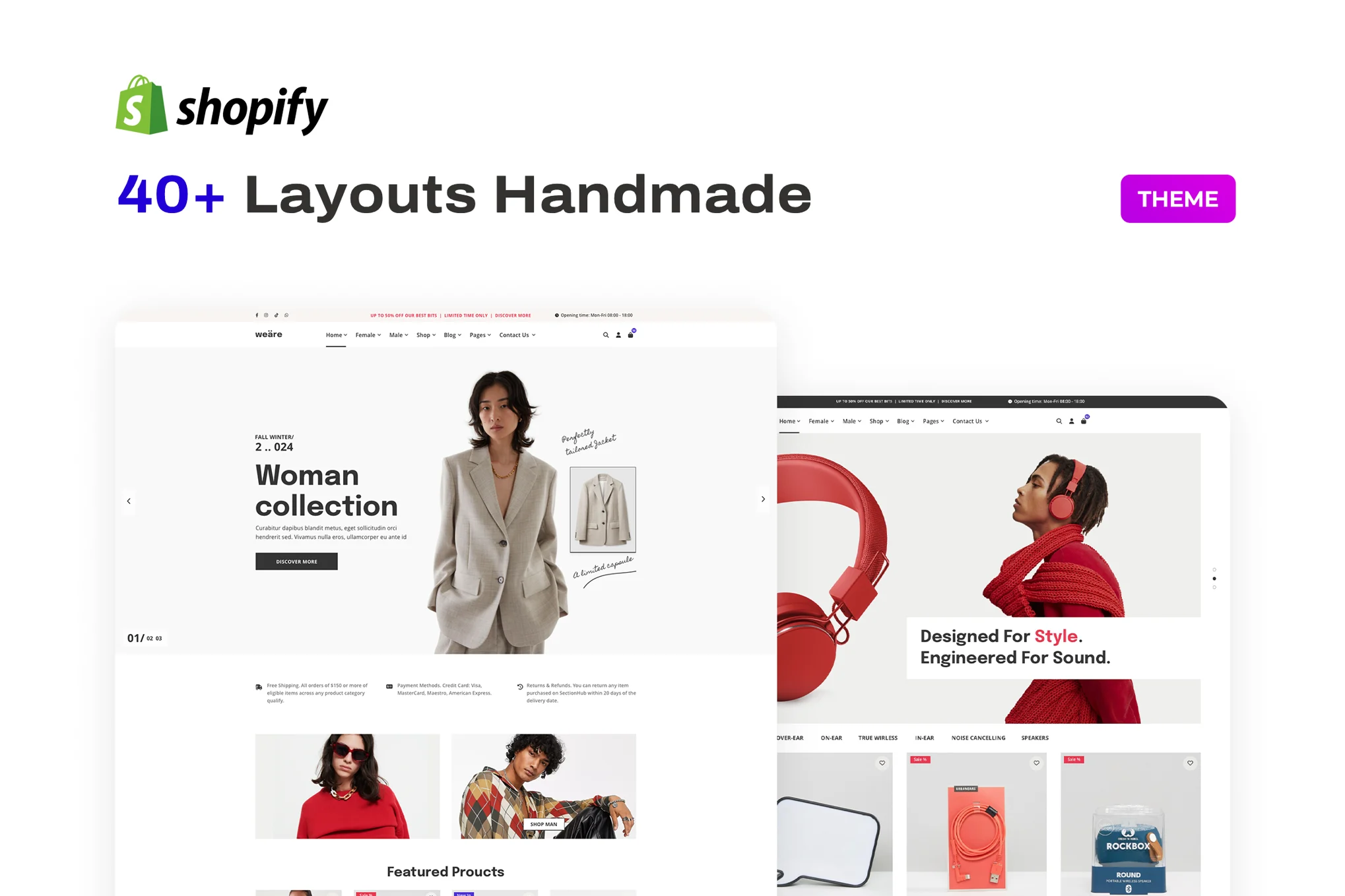 Weare Multipurpose Shopify Theme