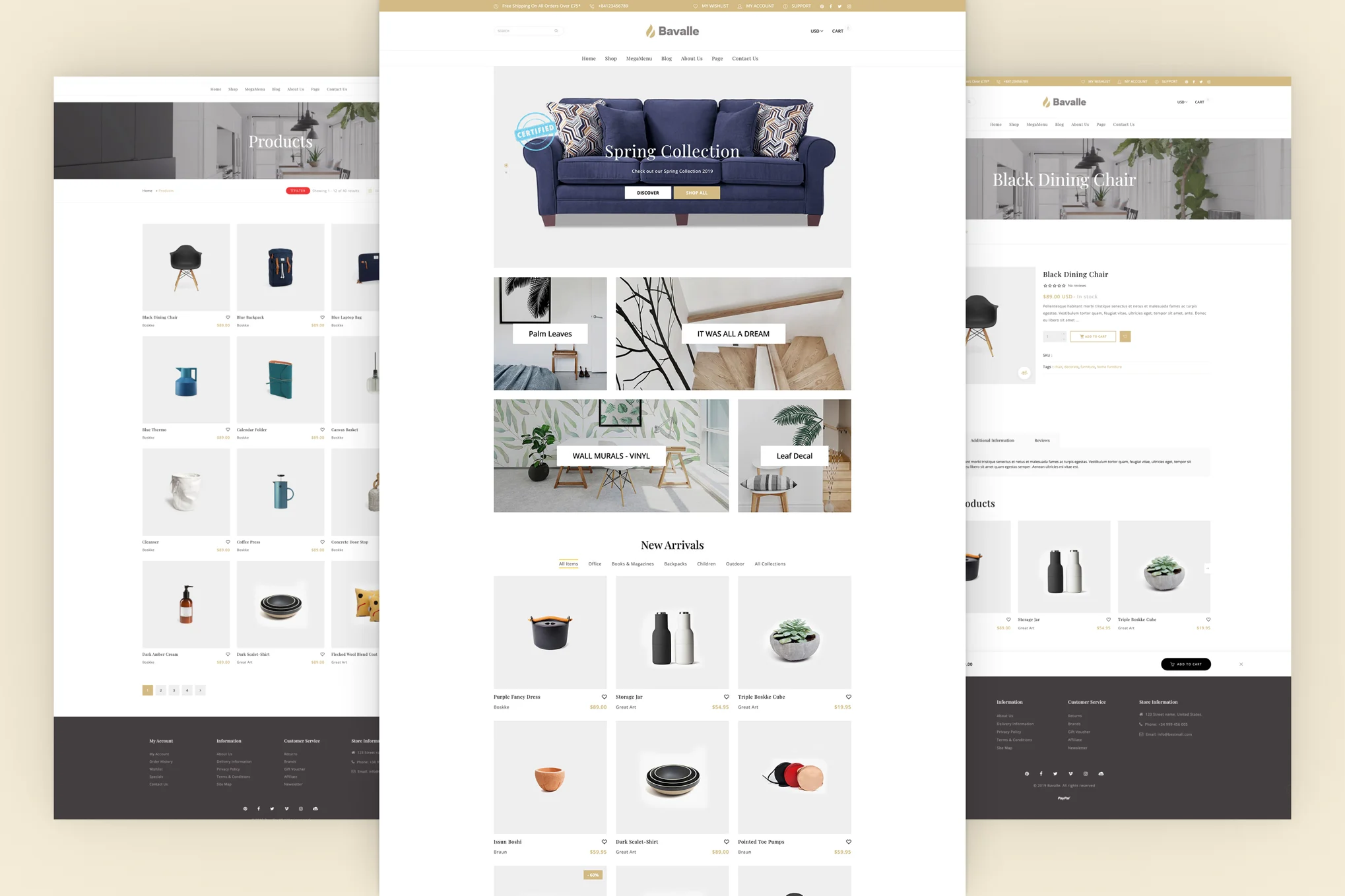 Bavalle Decor Shopify Theme