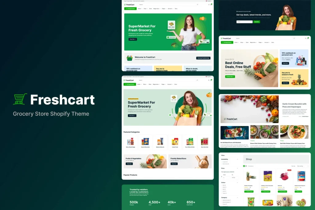 Freshcart Grocery Store Shopify Theme