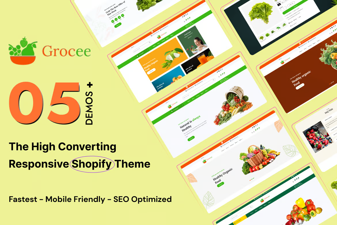 Grocee Multipurpose Shopify Theme