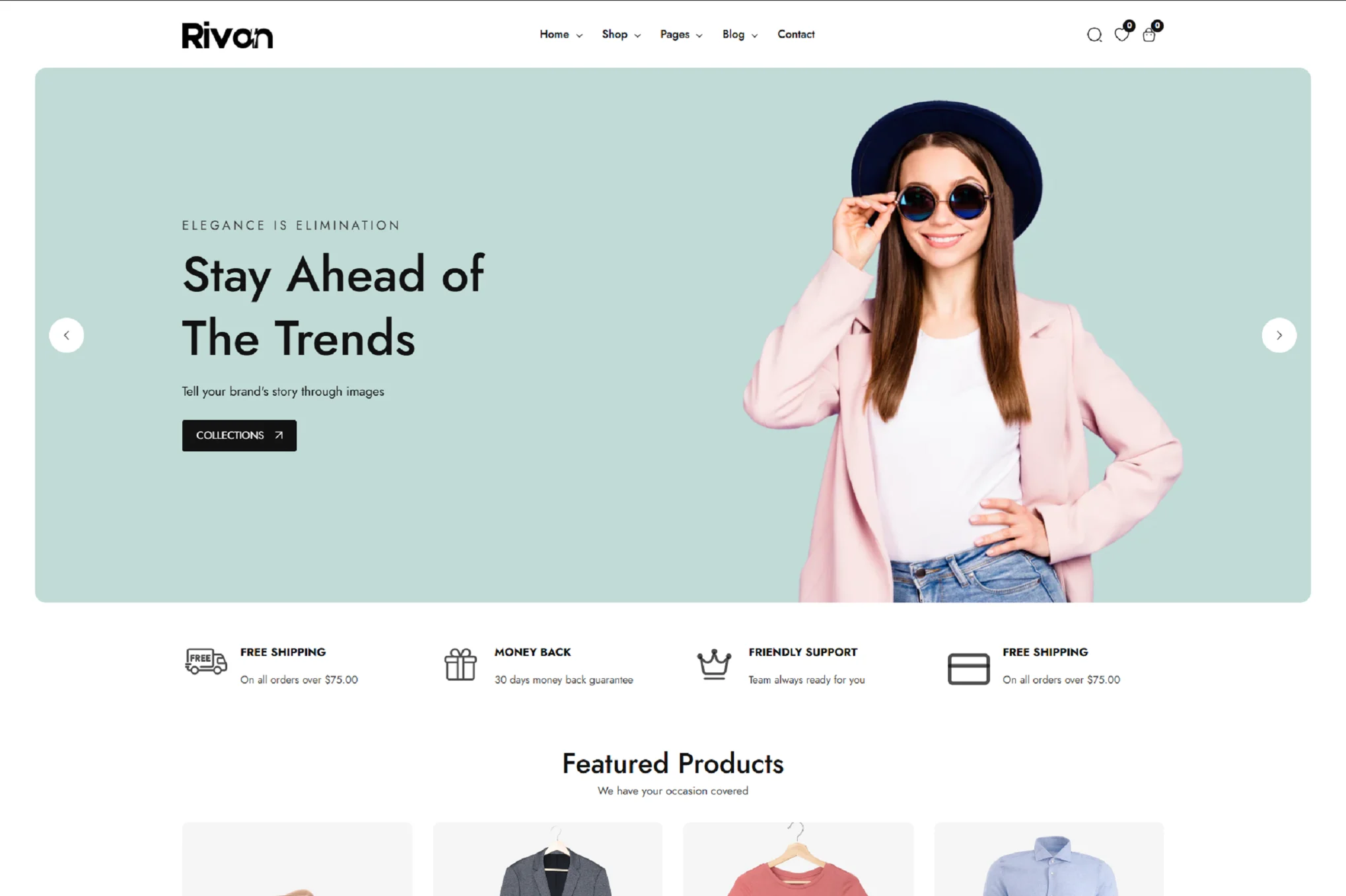 Rivon Fashion Shopify Theme
