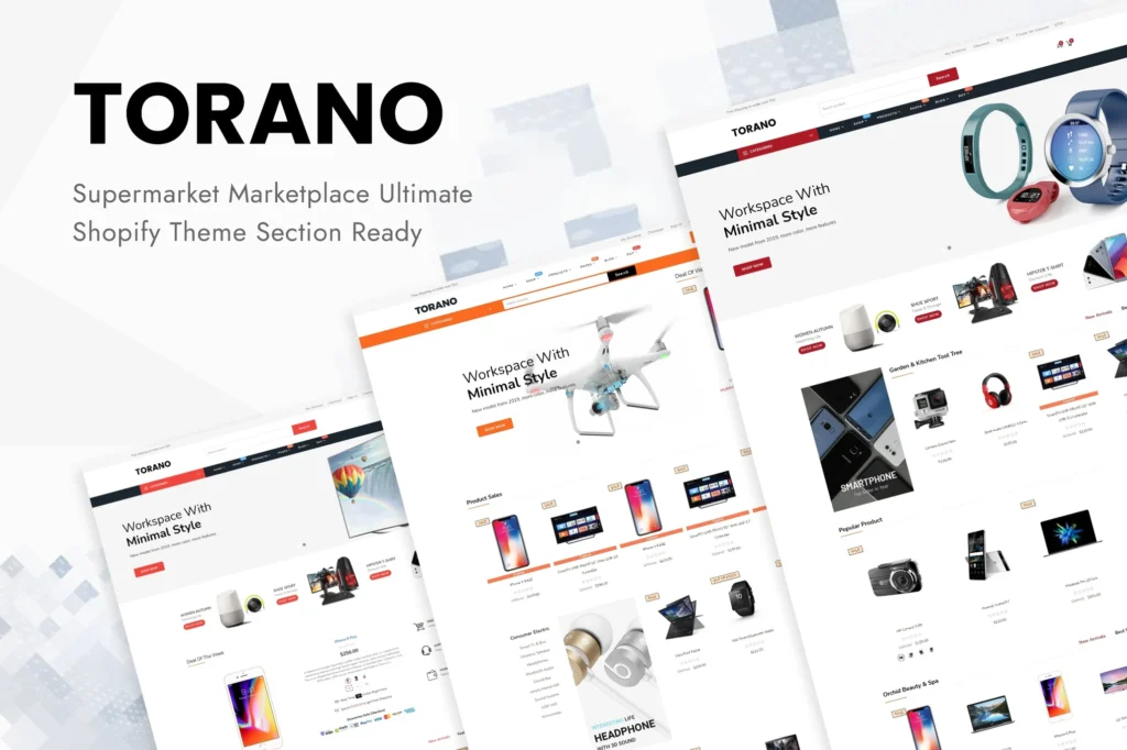 Torano Marketplace Shopify Theme