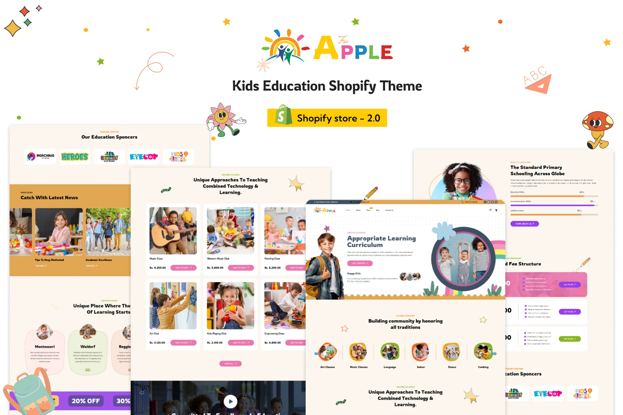 AforApple Education Shopify Theme