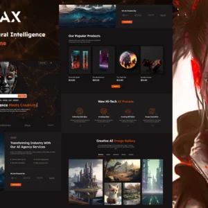 AI Max AI Games Shopify Theme