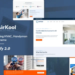 AirKool Air Conditioning Shopify Theme