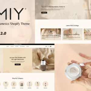 Amiy Cosmetics Shopify Theme