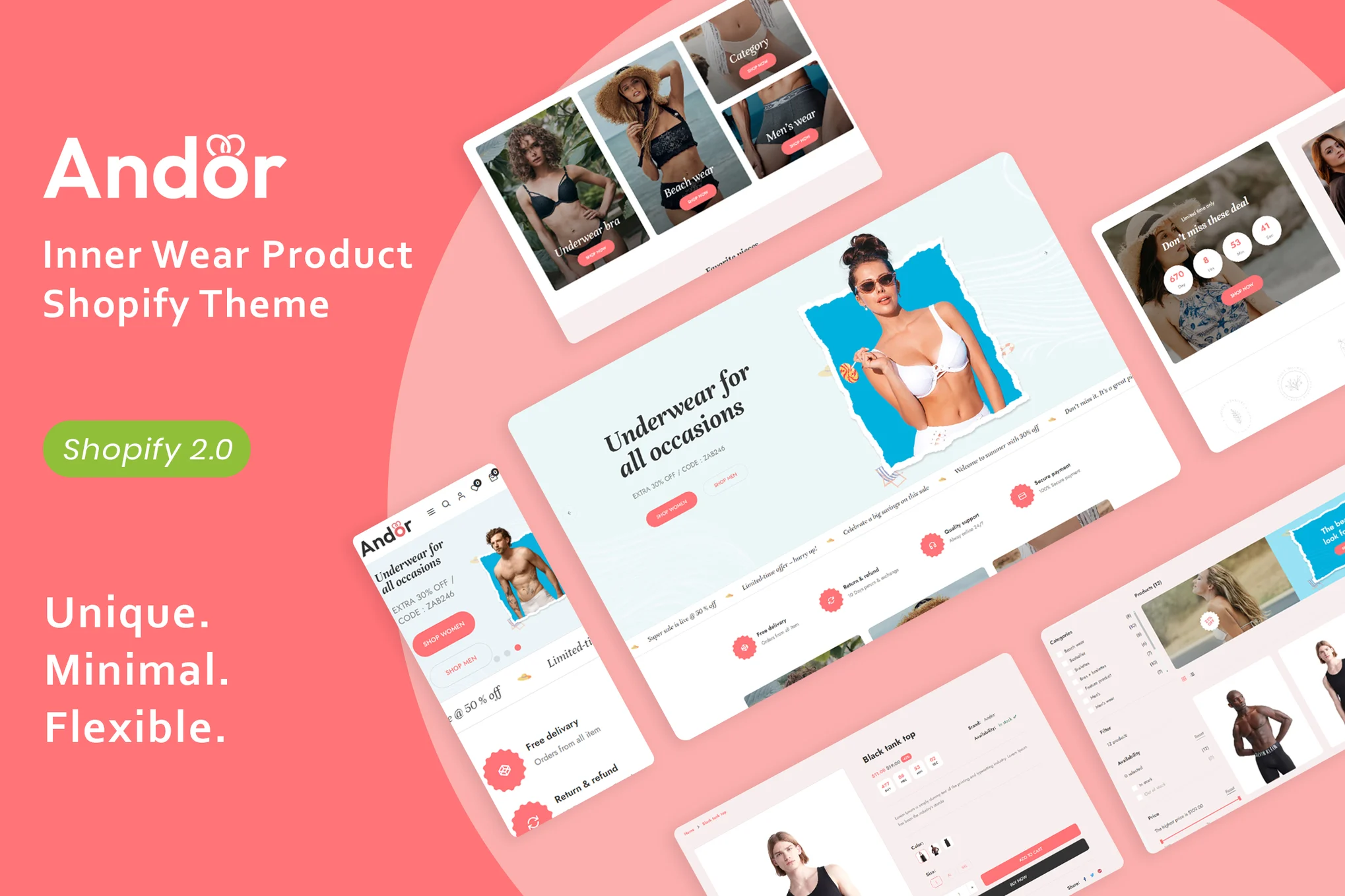 Andor Inner Wear Shopify Theme