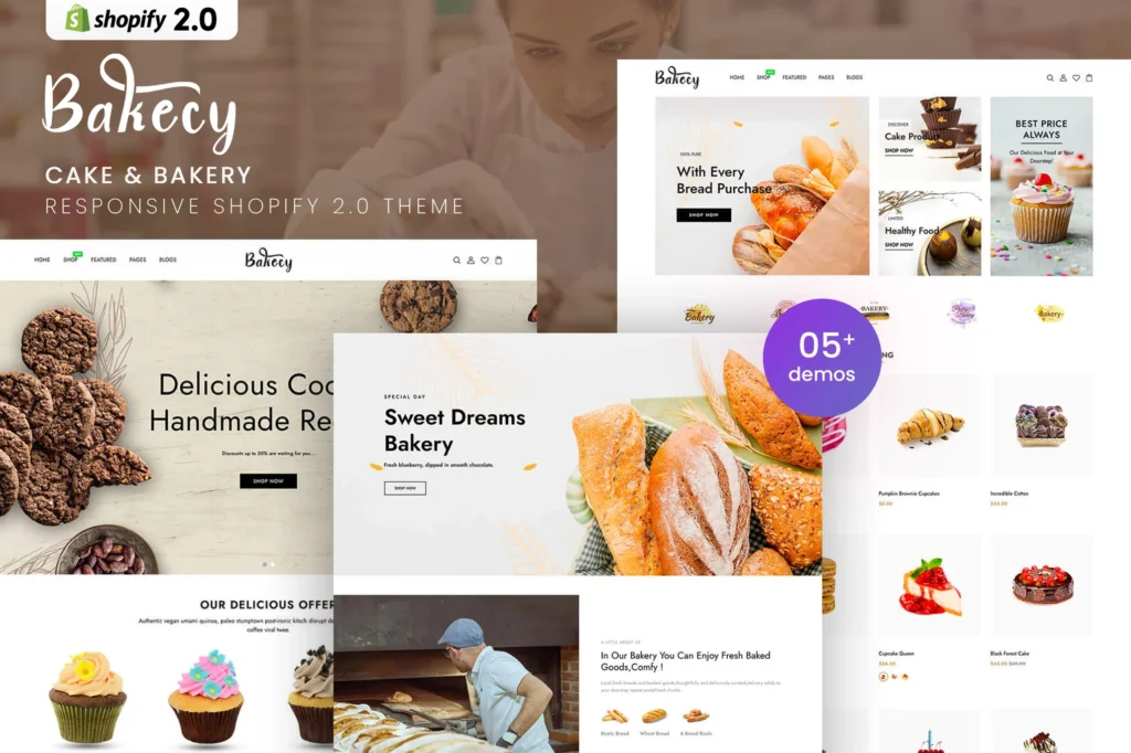 Bakecy Bakery Shopify Theme