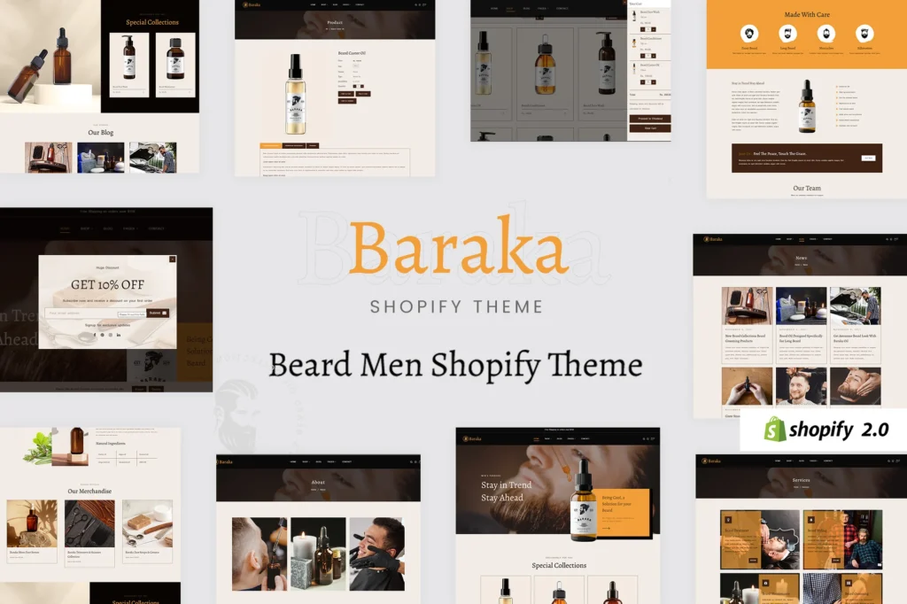 Baraka Cosmetic Shopify Theme
