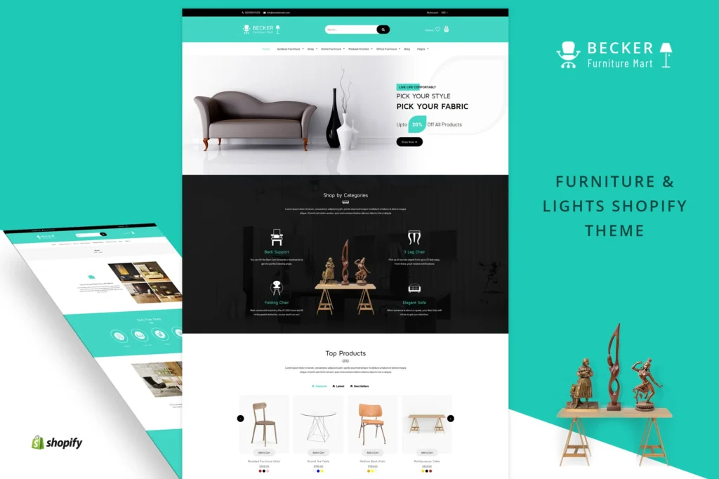 Becker Furniture Shopify Theme