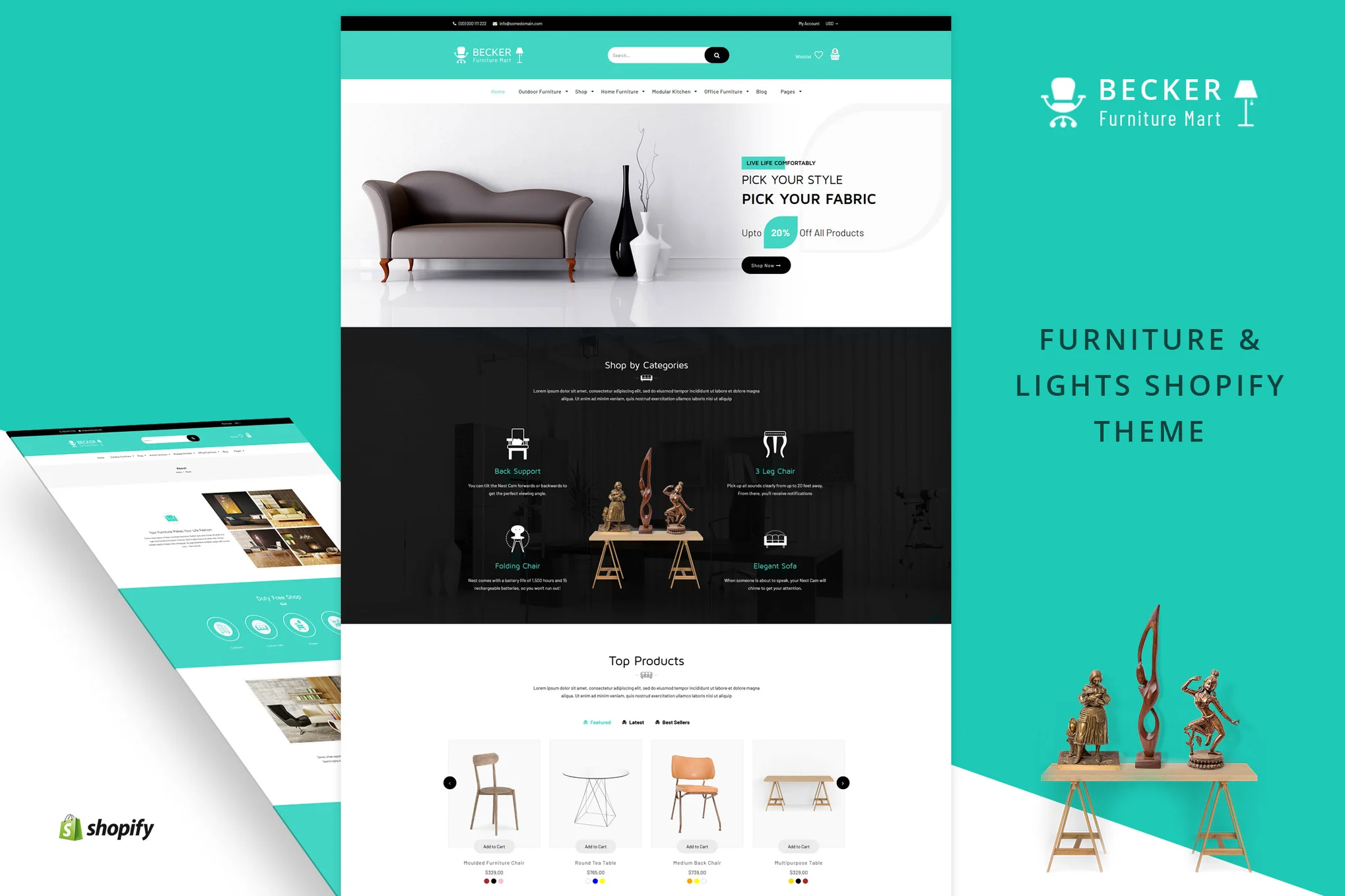 Becker Furniture Shopify Theme