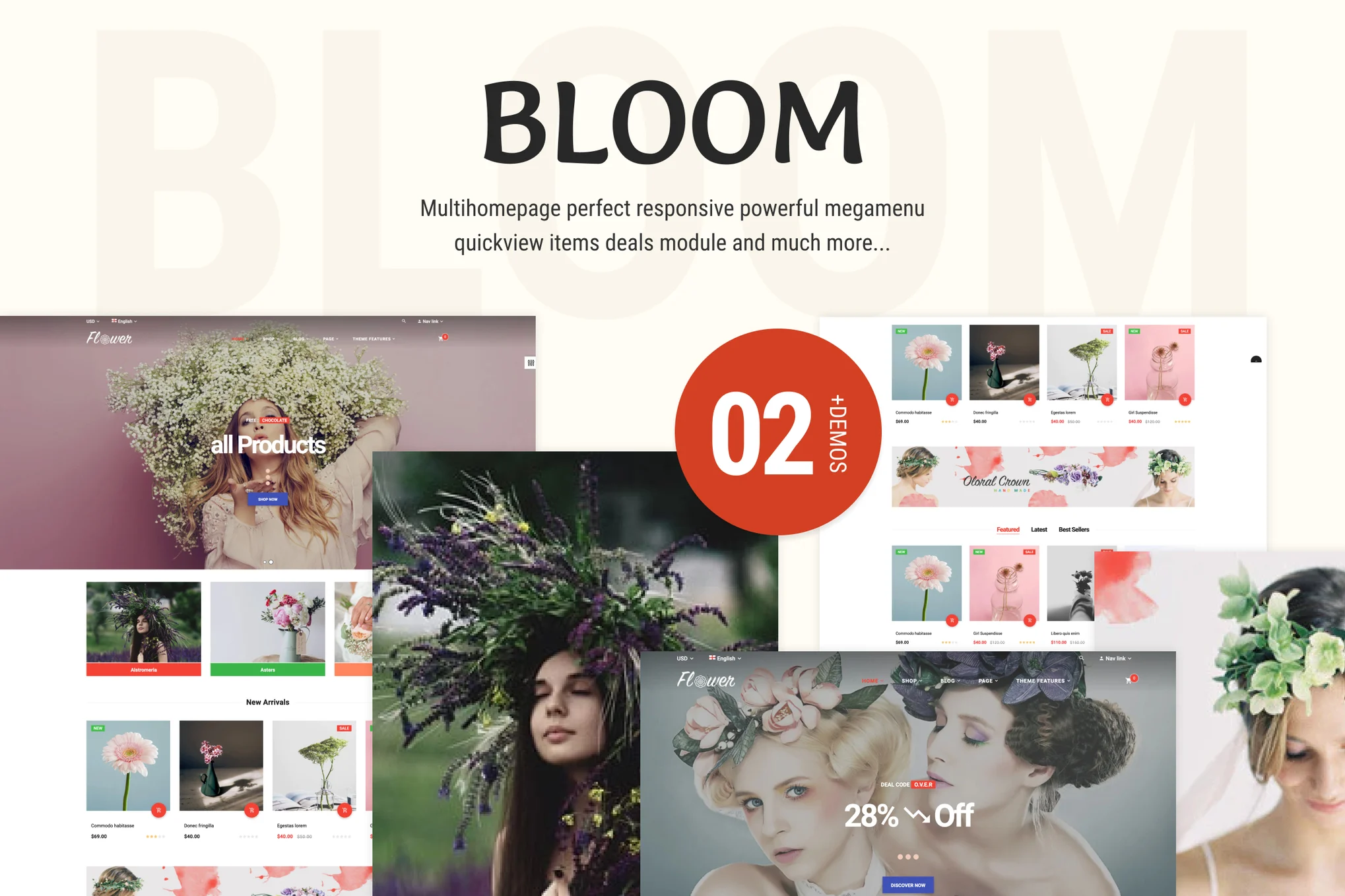 Bloom Multipurpose Shopify Theme