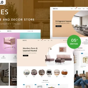 Breyes Furniture Store Shopify Theme