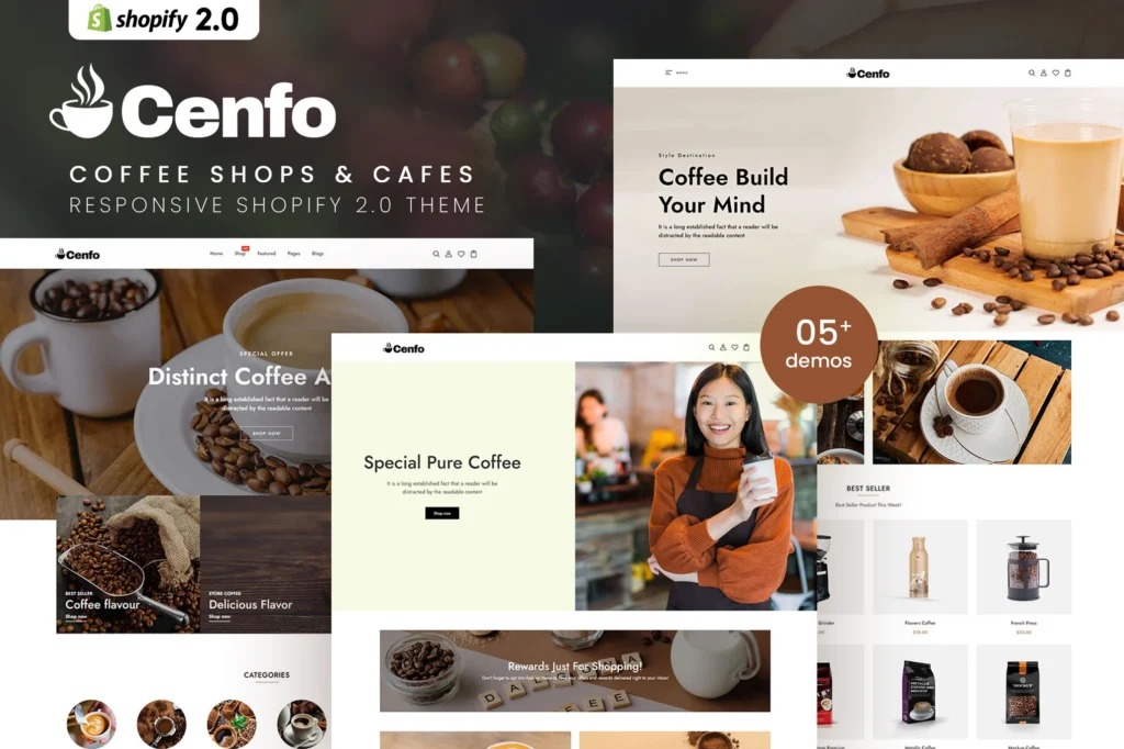 Cenfo Cafes Shopify Theme