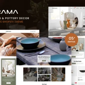 Cerama Pottery Decor Shopify Theme