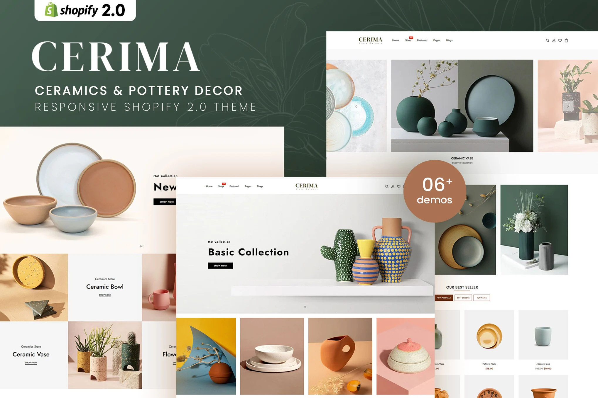 Cerima Ceramics Shopify Theme