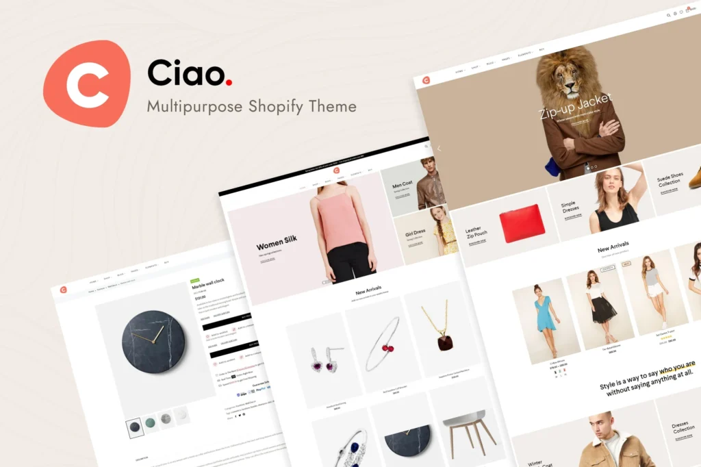 Ciao Multipurpose Shopify Theme