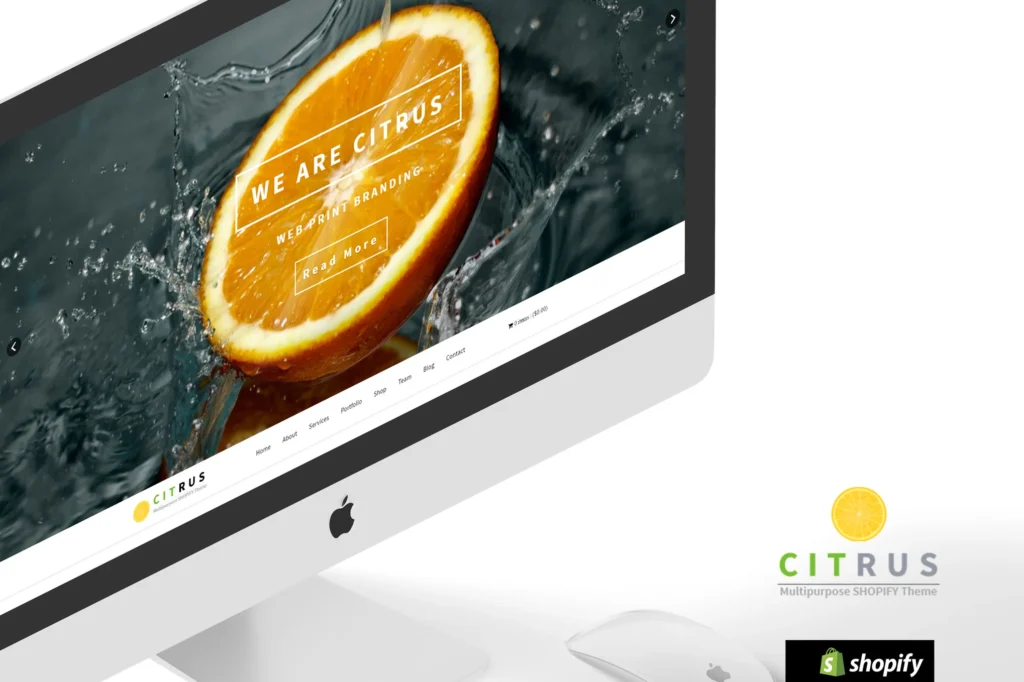 Citrus Parallax Shopify Theme