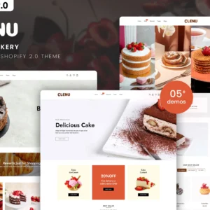 Clenu Bakery Shopify Theme