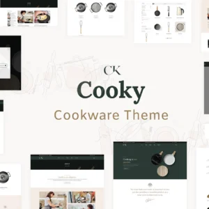 Cooky Kitchen Tools Shopify Theme