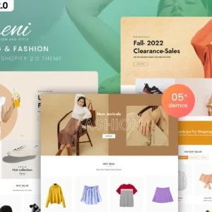 Cureni Clothing Shopify Theme