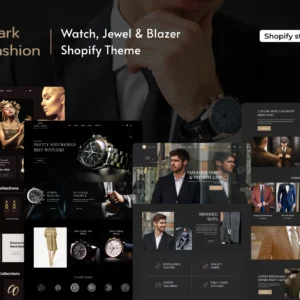 Dark Fashion Jewel Shopify Theme