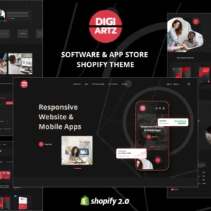 Digiartz App Store Shopify Theme