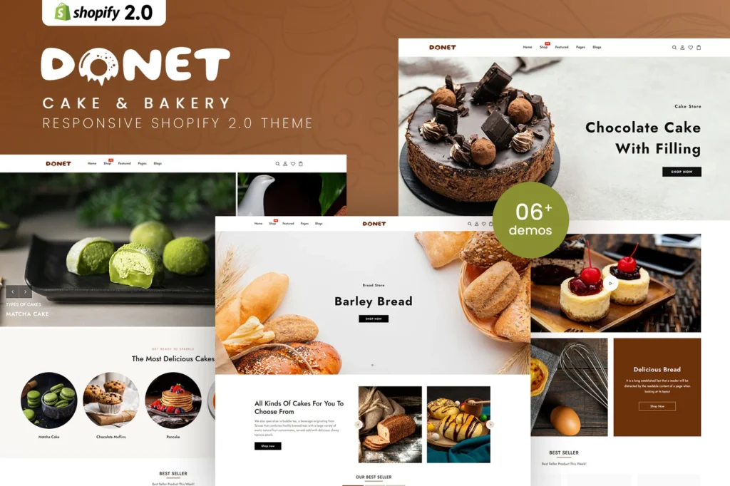 Donet Bakery Shopify Theme