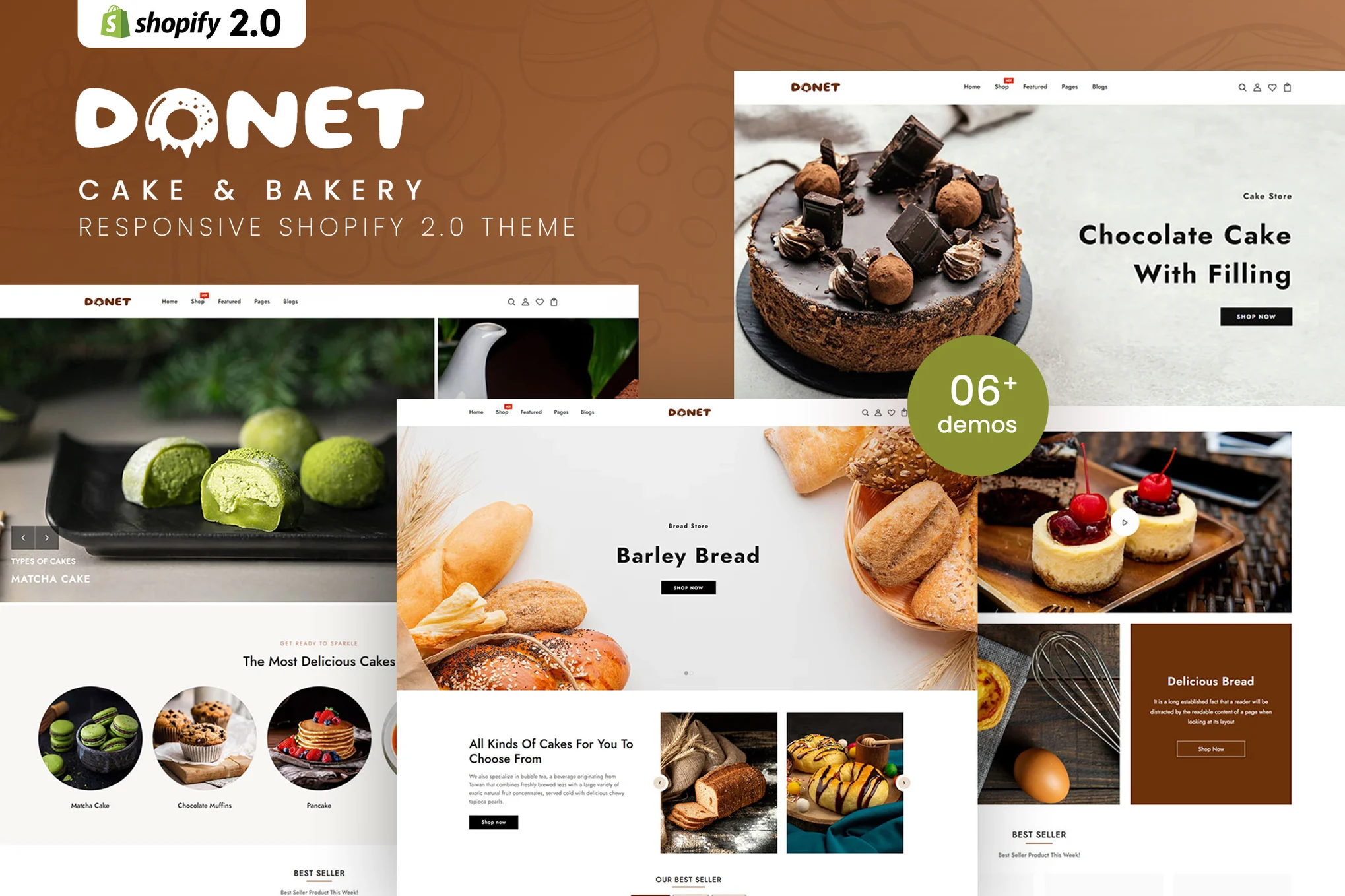 Donet Bakery Shopify Theme