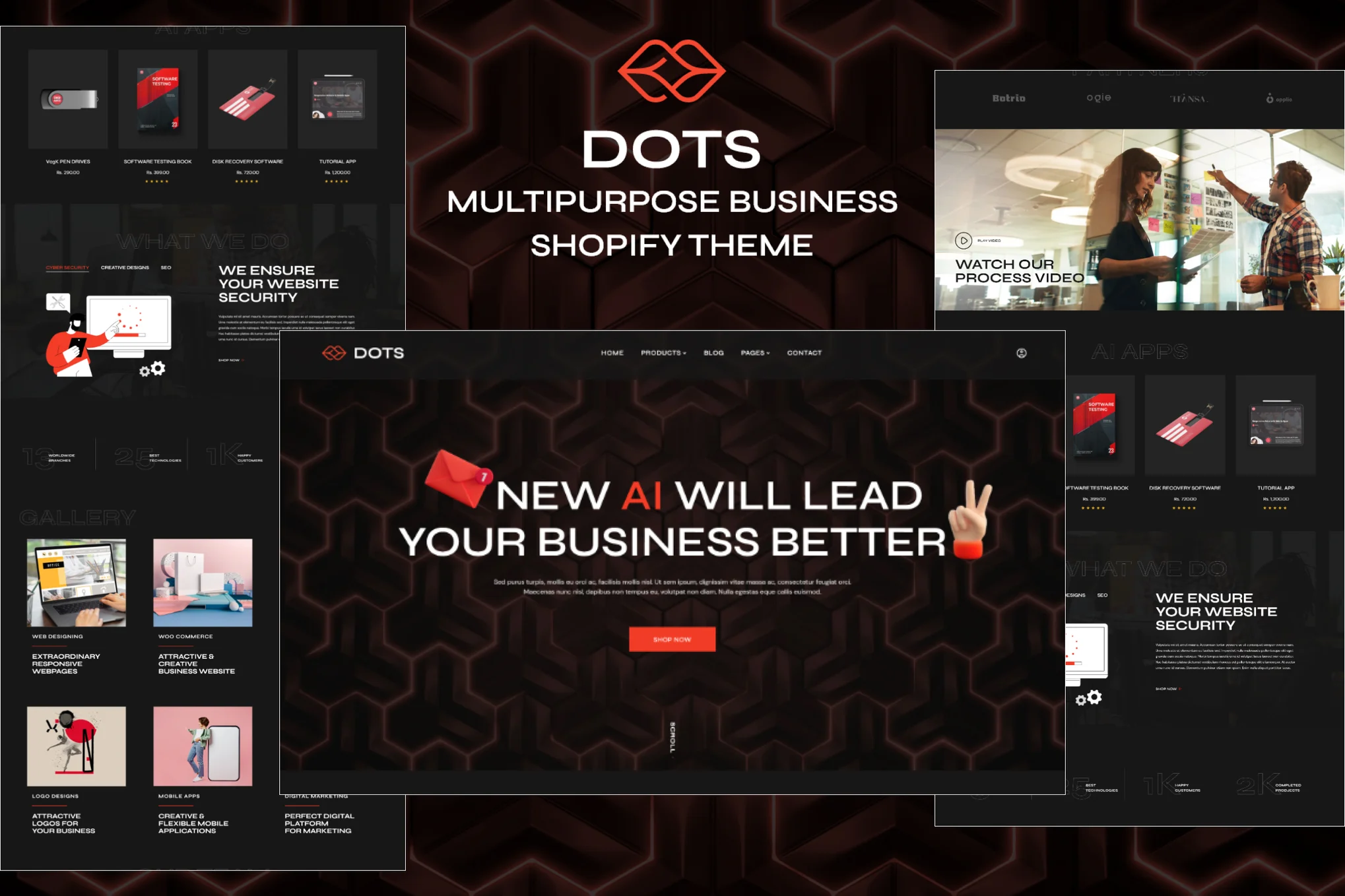 Dots Digital Shopify Theme