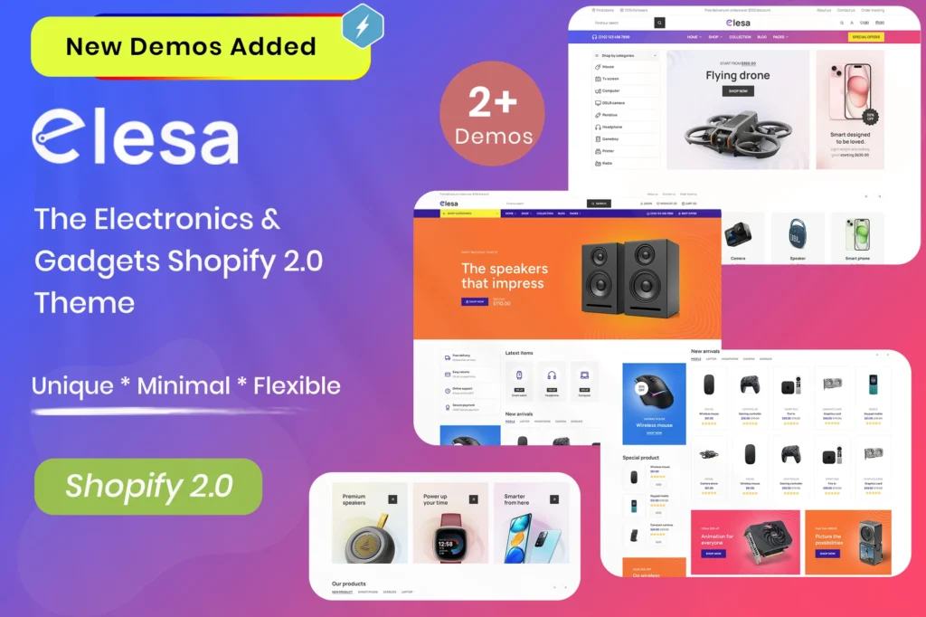 Elesa Electronics Shopify Theme