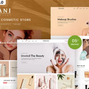 Enzani Cosmetics Shopify Theme
