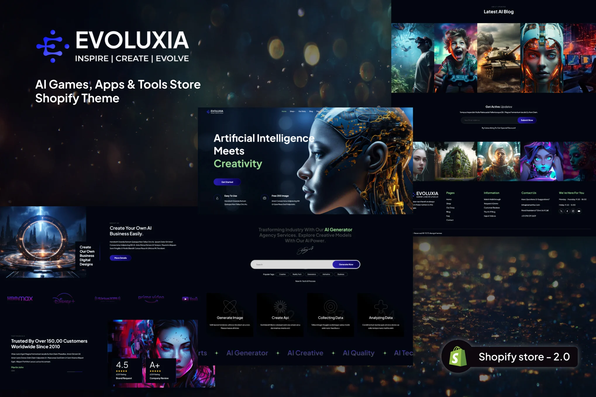 Evoluxia AI Store Shopify Theme