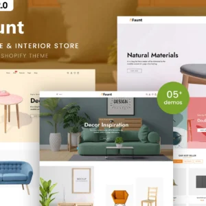 Faunt Interior Shopify Theme