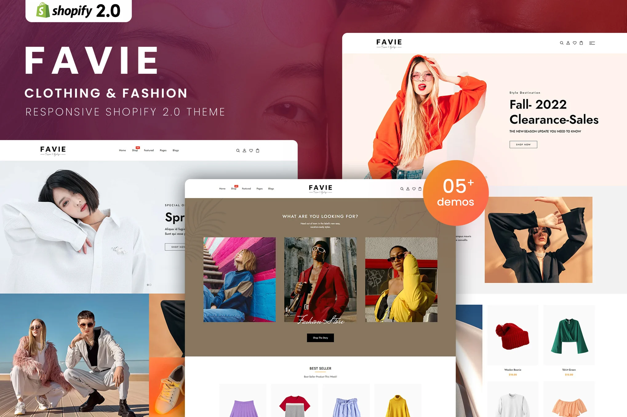 Favie Clothing Shopify Theme