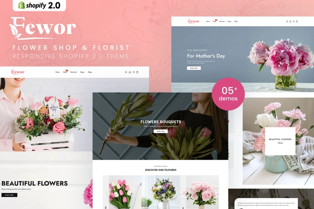 Fewor Florist Shopify Theme