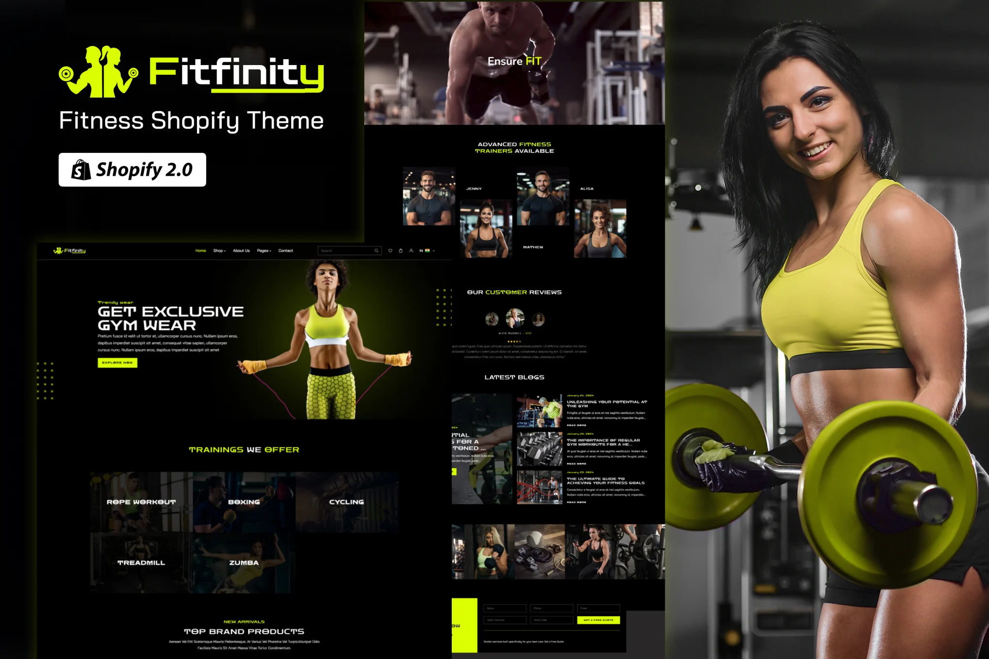 Fitfinity Fitwear Shopify Theme