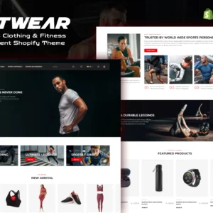 Fitwear Fitness Equipment Shopify Theme