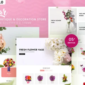 Flowar Florist Shopify Theme