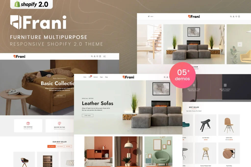 Frani Furniture Shopify Theme