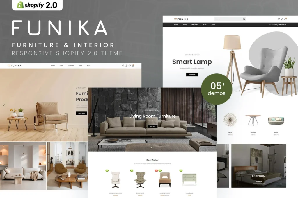 Funika Furniture Shopify Theme