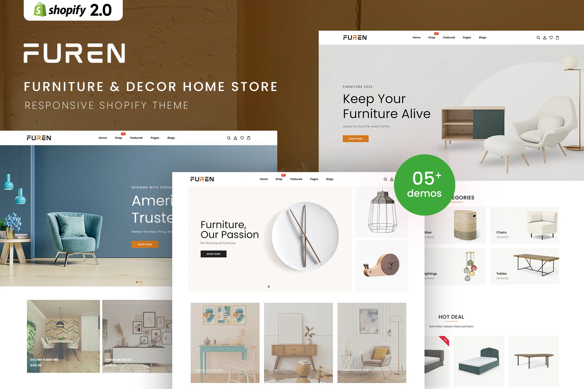 Furen Furniture Shopify Theme
