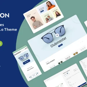 Glosion Glasses Shopify Theme