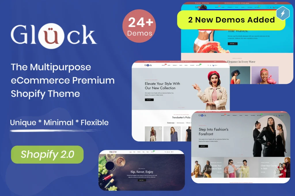 Gluck Multipurpose Shopify Theme