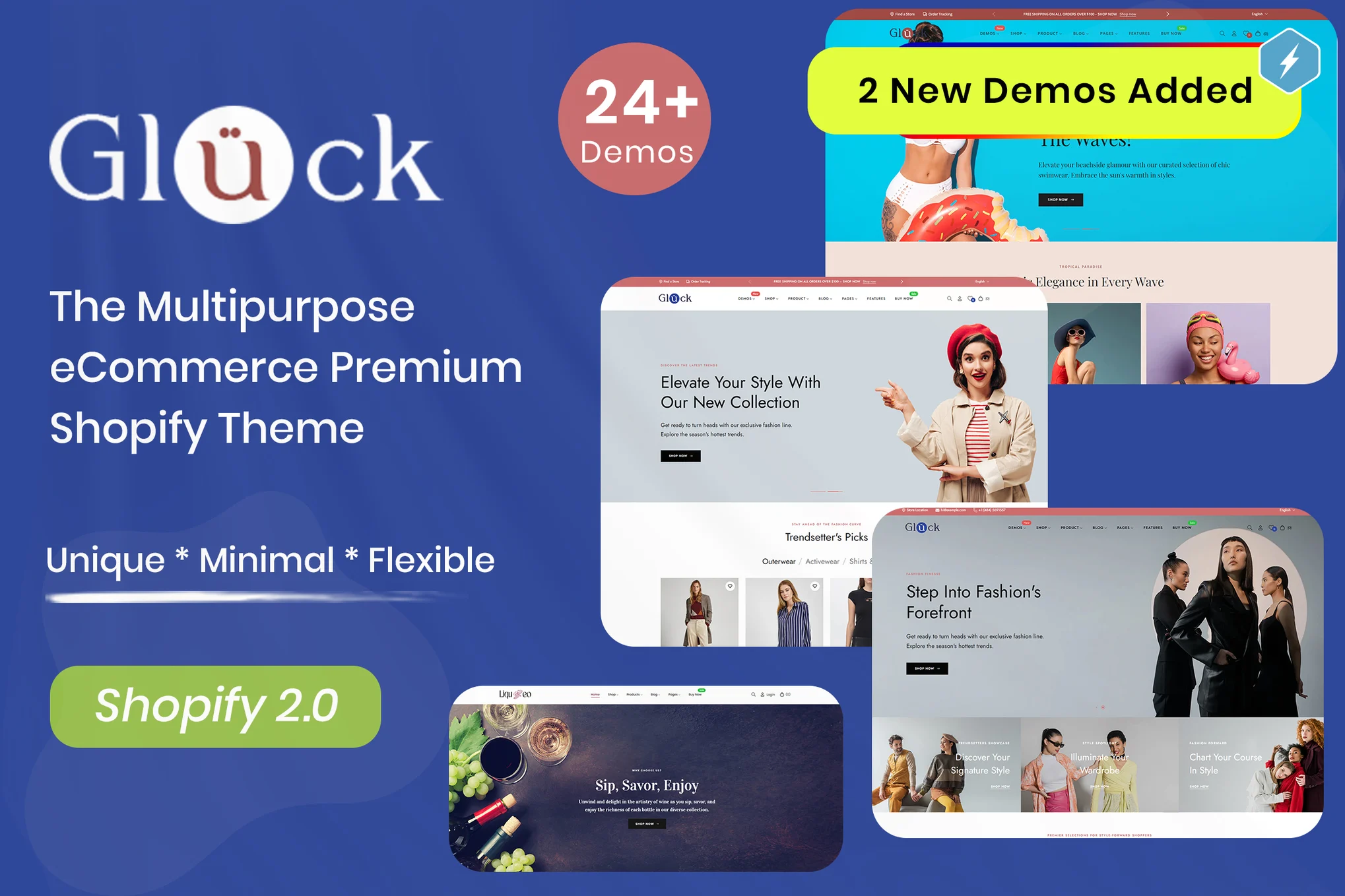 Gluck Multipurpose Shopify Theme