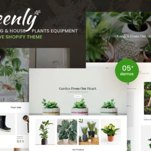 Greenly Gardening Shopify Theme