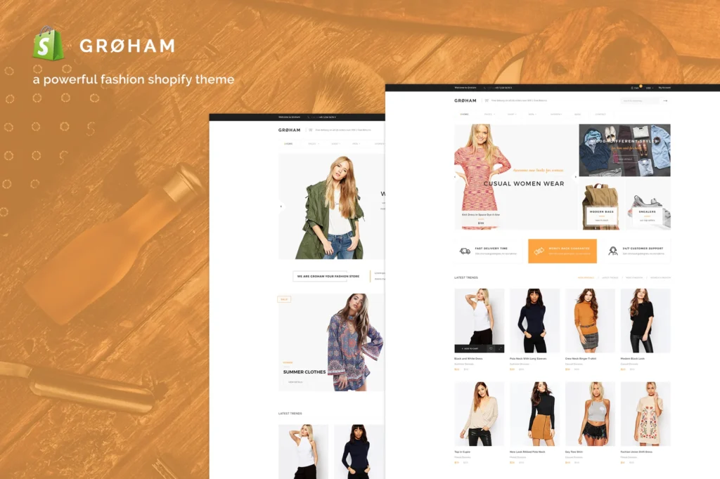 Groham Fashion Shopify Theme