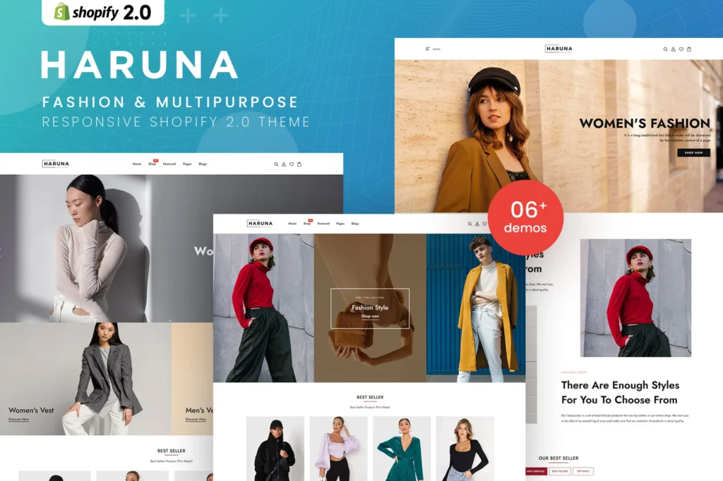 Haruna Fashion Shopify Theme