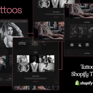 Inkittoos Tattoo Shopify Theme
